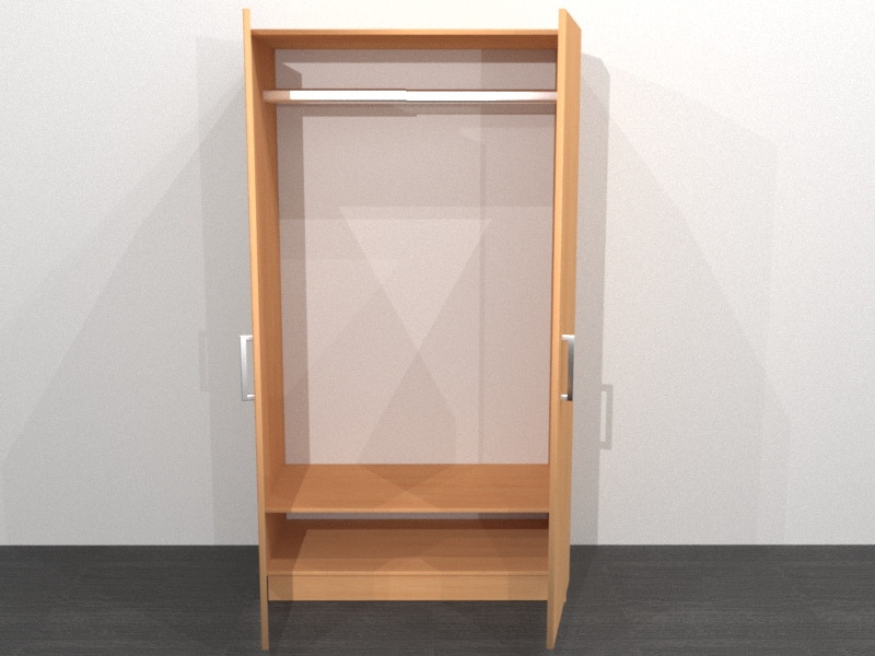 ŠATNÍ SKŘÍŇ TYP 1- MASIV BUK